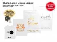 BUSTE IN CARTA LUSSO OPACA BIANCA